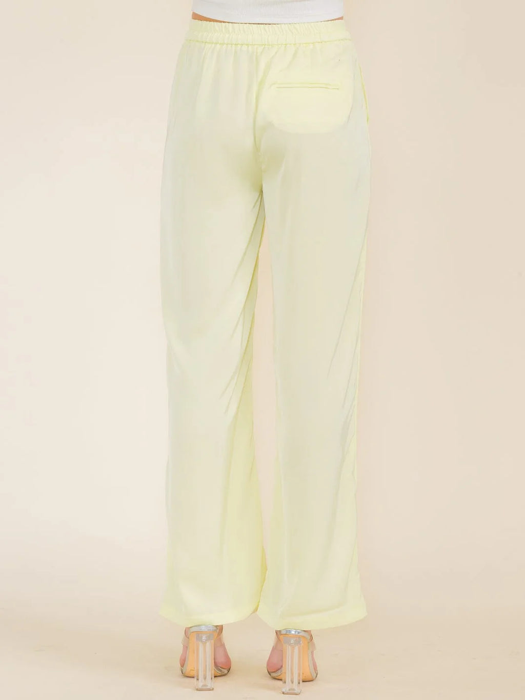 Lime Ice Wide Leg Lounge Pants