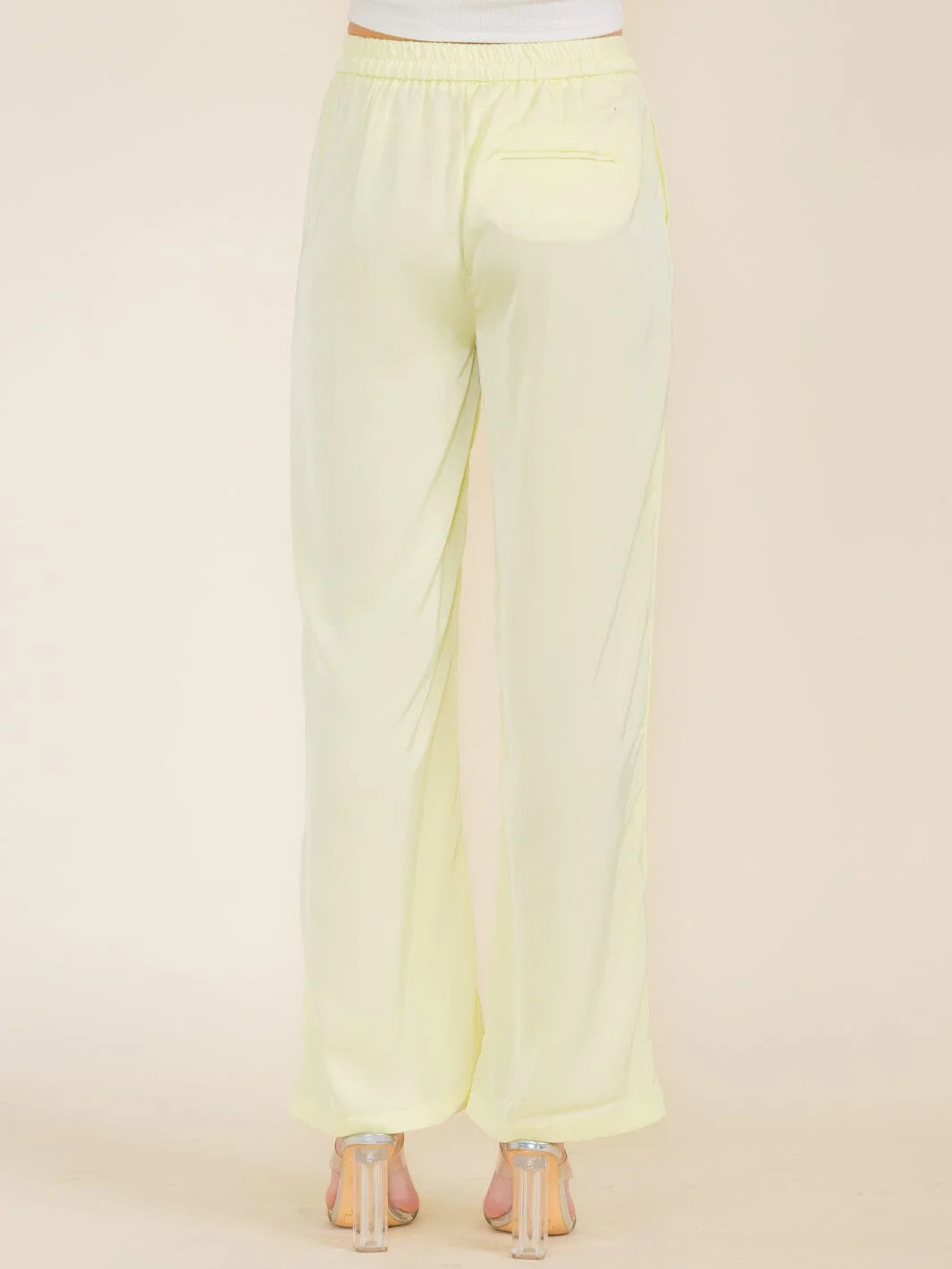 Lime Ice Wide Leg Lounge Pants